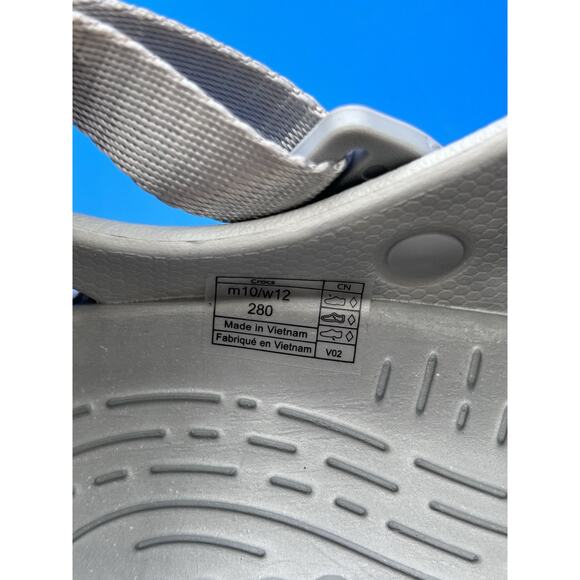 NEW Crocs Echo Clog Casual Clogs Atmosphere Grey 207937-1FT Mens Sizes Tried On - Picture 4 of 5